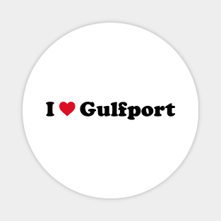 I Love Gulfport Magnet